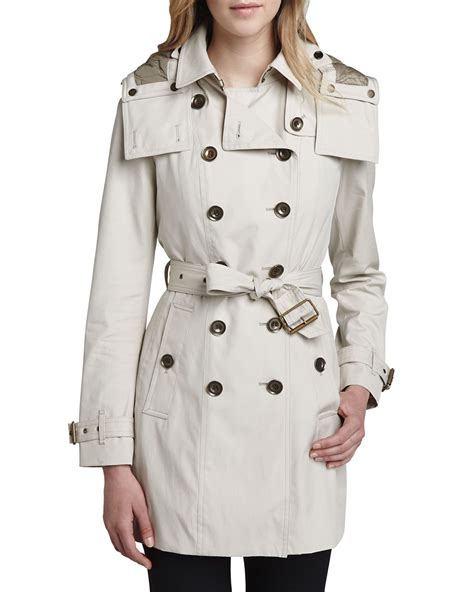 burberry brit trench with removable quilted warmer|Burberry trench coat designer.